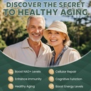 Liposomal NAD+ Supplement 1200mg with Trans Resveratrol - Boost NAD+ Levels, Energy & Anti-Aging Support - Vegan, 100 Softgels 5