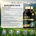 Liposomal NAD+ Supplement 1200mg with Trans Resveratrol - Boost NAD+ Levels, Energy & Anti-Aging Support - Vegan, 100 Softgels 6