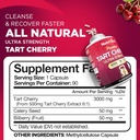 Nutrivein Premium Tart Cherry 500mg & Apple Cider Vinegar 1600mg Bundle - Muscle Recovery & Uric Acid Cleanse Plus Digestion Support & Weight Management - Non-GMO, Vegan/Vegetarian - 90 + 120 Pills 3