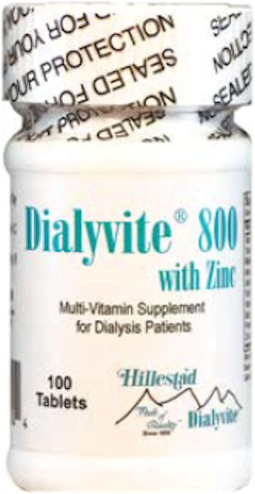 Dialyvite 800 with Zinc 50 mg - 100 Tablets 3