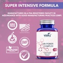 4-IN-1 URI POWER COMPLEX 1350mg - D Mannose, Cranberry, Hibiscus, and Dandelion Herb - Naturally Cleanse the Bladder and Urinary Tract 60 capsules – Specialized Approach for UTI Avoidance 6