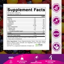 Vitamatic Prebiotic Fiber Gummies for Adults – 7g Fiber per Serving – 60 Pectin-Based Gummies Extra Strength, Zero Sugar Added – Supports Digestive Health & Regularity – Non-GMO, Vegan, Gluten-Free 3