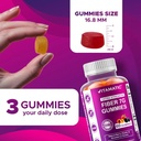 Vitamatic Prebiotic Fiber Gummies for Adults – 7g Fiber per Serving – 60 Pectin-Based Gummies Extra Strength, Zero Sugar Added – Supports Digestive Health & Regularity – Non-GMO, Vegan, Gluten-Free 5