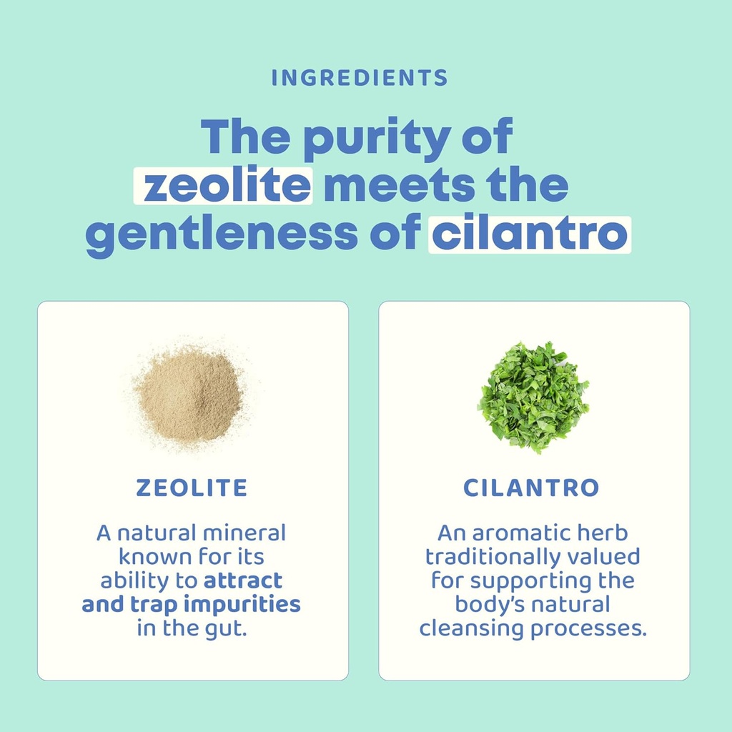 JoySpring DetoxZee Cilantro Drops for Kids - Natural Detox Support with Zeolite & Cilantro Extract - Gentle Whole-Body Cleanse for Children & Toddlers - Kid-Friendly Liquid Detox, 30 Servings 6