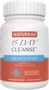 15 Day Cleanse Gut Support, Advanced Gentle Daily Colon Gut Cleanse Detox for Women & Men with Senna, Cascara Sagrada, Psyllium Husk and Probiotic, 15 Capsules 2