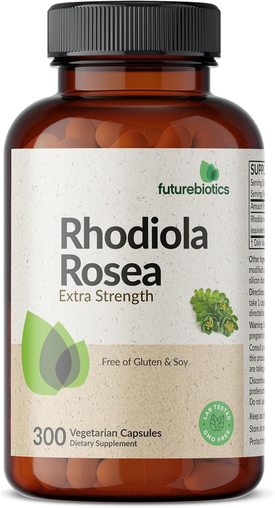 Futurebiotics Rhodiola Rosea Powder Adaptogenic Herb Vegetarian Capsules, 120 Count 6