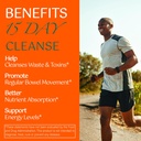 15 Day Cleanse Gut Support, Advanced Gentle Daily Colon Gut Cleanse Detox for Women & Men with Senna, Cascara Sagrada, Psyllium Husk and Probiotic, 15 Capsules 5