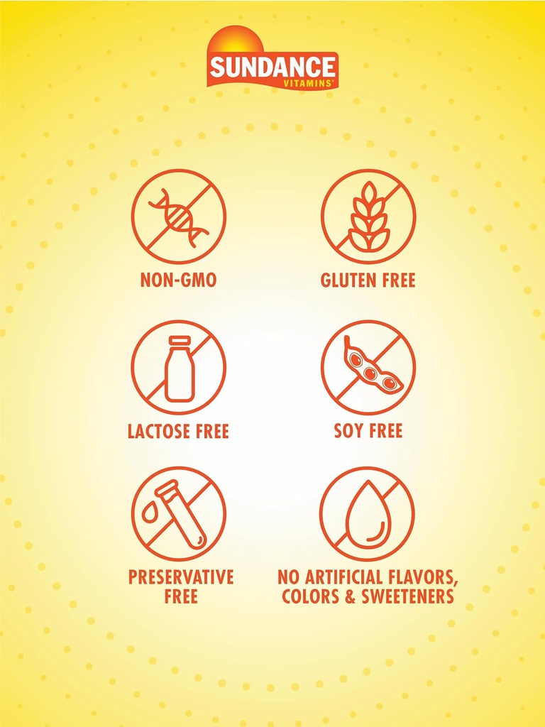 Sundance 5-HTP 100mg | 50 Capsules | 5 Hydroxtryptophan | Non-GMO & Gluten Free Supplement 4