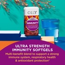 OLLY Ultra Strength Immunity Softgels, Immune and Respiratory Support, Zinc, Vitamin C + D, Supplement, 30 Day Supply - 60 Count 3
