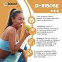 BoostCeuticals D-Ribose Capsules 90 | Pure Vegan D Ribose Supplement | Non-GMO, Gluten-Free, No Stearates | Ideal Muscle, Heart & Cellular Energy Support 5