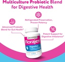 Florajen Digestion Probiotic - Advanced Gut Health Supplement for Constipation & Bloating Relief - 15 Billion Live Cultures - Multi-Strain Formula - Refrigerated for Potency & Freshness - 90 Capsules 3