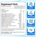 20mg Lutein & Zeaxanthin Gummies with Bilberry, Astaxanthin, Omega 3, Vitamin C, E - Sugar Free Eye Health Supplement for Adults & Kids - Dry Eye Relief, Vision Clarity, Macular Support 6