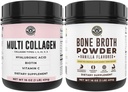 Left Coast Performance Vanilla Bone Broth and Multi Collagen Powder for Joint, Hair, Skin, and Nails Support 2