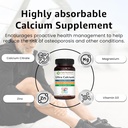 Pure Nutrition Ultra Calcium 1000mg with VIT D3 + K2 | 180 Tabs (90 X Pack of 2) | Highly absorbable Calcium Supplement with Calcium Citrate Malate, VIT D3, K2, Moringa Oleifera, Magnesium and Zinc. 6