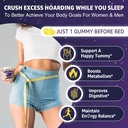 1Pack Melatonin 10mg Gummies, Night Time Metabolism Gummies for Adults, Crush Excess Hoarding While You Rest, Promote Healthy Zzzs, with Magnesium, Ashwagandha, 5-HTP, GABA, 100% Drug Free,Sugar Free 6