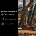 Organic Amla Powder (Indian Gooseberry) | 8.01 oz | USDA Organic & Non-GMO | Raw from India | Healthy Hair & Skin | Recyclable Kraft Bags 4