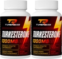 Turkesterone Supplement 1300mg Ultra High Strength (Ajuga Turkestanica Extract Std. to 20% Turkesterone), for Athletic Performance & Muscle Mass,240 Capsules 2