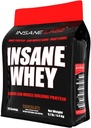 Insane Labz Insane Whey,100% Muscle Building Whey Protein, Post Workout, BCAA Amino Profile, Mass Gainer, Meal Replacement, 5lbs, 60 Srvgs, (Chocolate) 5
