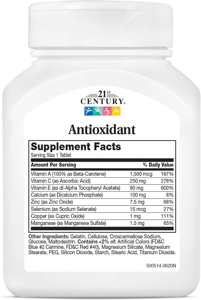 21st Century Ace Antioxidant Tablets, 75Count (Pack of 2) 6