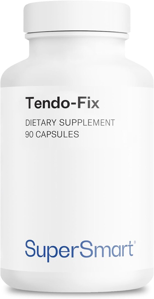 Supersmart - Tendo-Fix 750 mg Per Day - Increases Joint Mobility with Collagen | Non-GMO & Gluten Free - 90 Vegetarian Capsules 2