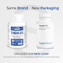 Supersmart - Tendo-Fix 750 mg Per Day - Increases Joint Mobility with Collagen | Non-GMO & Gluten Free - 90 Vegetarian Capsules 3