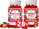 Lunakai Prenatal Vitamin and Women's Multivitamin Gummies Bundle - Pregnancy Multivitamin Gummy with Iron & Folic Acid - with 100% Daily Value of 16 Essential Vitamins and Minerals - 30 Days Supply 2