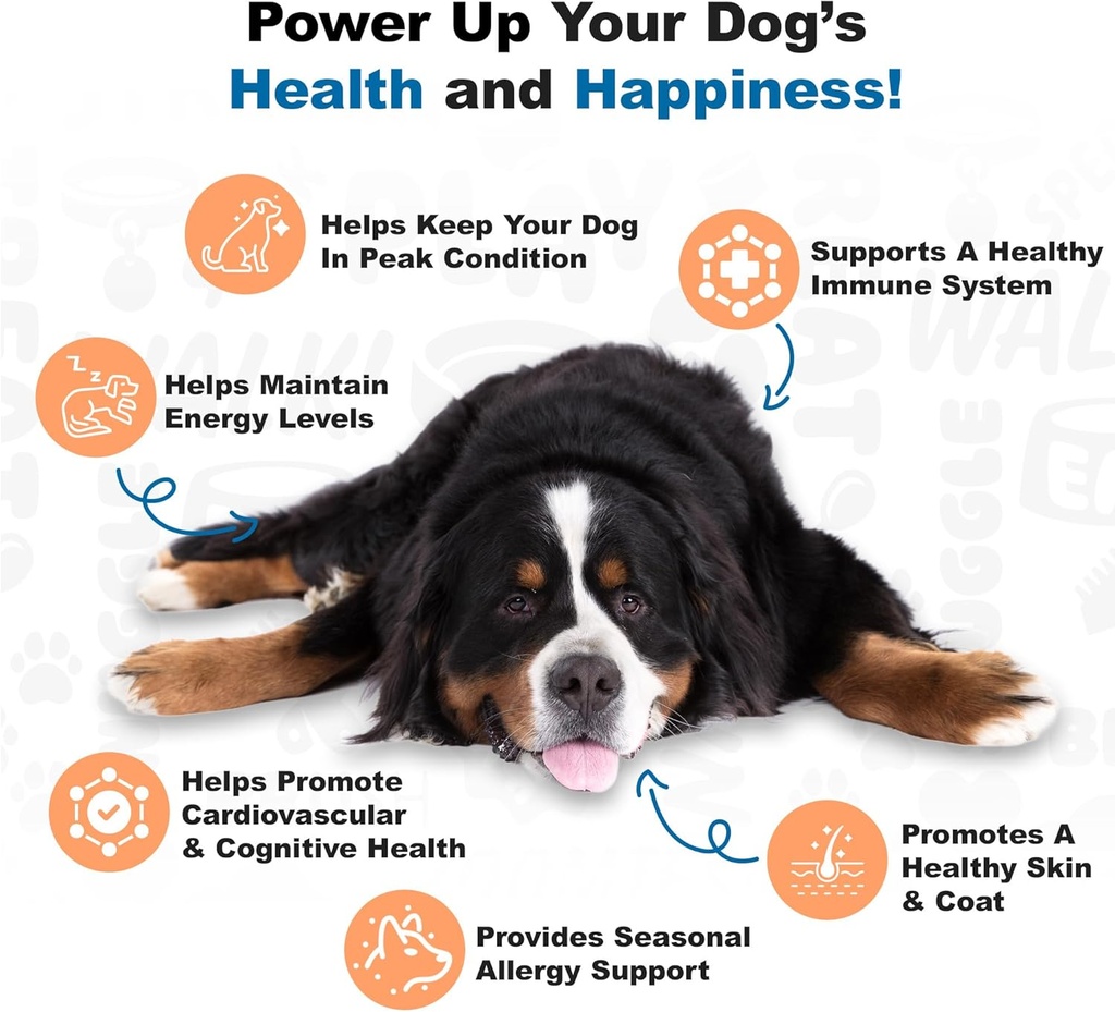 Doggie Dailies Omega 3, Salmon Oil & Nutrients for Skin, Coat & Allergy Support (Salmon, 225 Soft Chews) 5