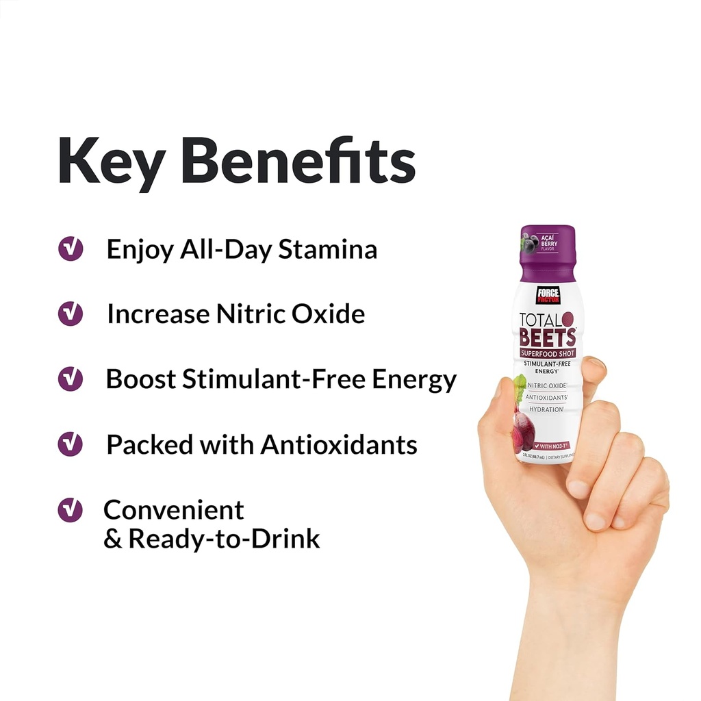 Force Factor Total Beets Chews with Beetroot & Grapeseed Extract Plus Vitafusion B12 Gummies, 90 Count Cherry Flavor 3