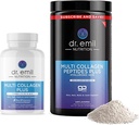 DR. EMIL NUTRITION Complete Multi Collagen Bundle - Double The Collagen & Double The Hair, Skin & Nails Benefits - Collagen Peptide Pills & Collagen Powder Bundle (15 Servings) 2