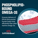 LABO Nutrition Perfect Krill EX, 1000mg Antarctic Krill Oil Omega 3 EPA DHA, Highest Phospholipids (Over 56%) with Choline, Astaxanthin | Heart Brain Eye Joint Health, Made in USA, 60 softgels 4