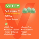 Viteey Chewable Vitamin C Gummies for Adults - 1050mg Maximum Strength Immune Support Supplement - Vegan, Gluten Free - 180 Count 6