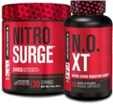 Jacked Factory Nitrosurge Shred Thermogenic Pre-Workout in Watermelon & N.O. XT Nitric Oxide Booster for Men & Women 2