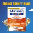 Mucinex Children's Chest Congestion Expectorant and Cough Suppressant Mini-Melts, Orange Cream, 12 Count (Packaging May Vary) 6