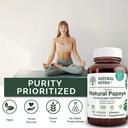 Natural Nutra Papaya Chewable Enzymes for Digestion and Body Cleanse - Supports Digestive Health, Ease Gastrointestinal Discomfort - Nutrient Absorption and Reduces Bloating - 90 Vegan Tablets 5