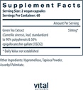 Vital Nutrients Green Tea Extract 550mg | Potent Antioxidant for Heart & Immune Health* | Polyphenols Supplement with EGCG | Gluten, Dairy, Soy Free | Non-GMO | 120 Capsules 3