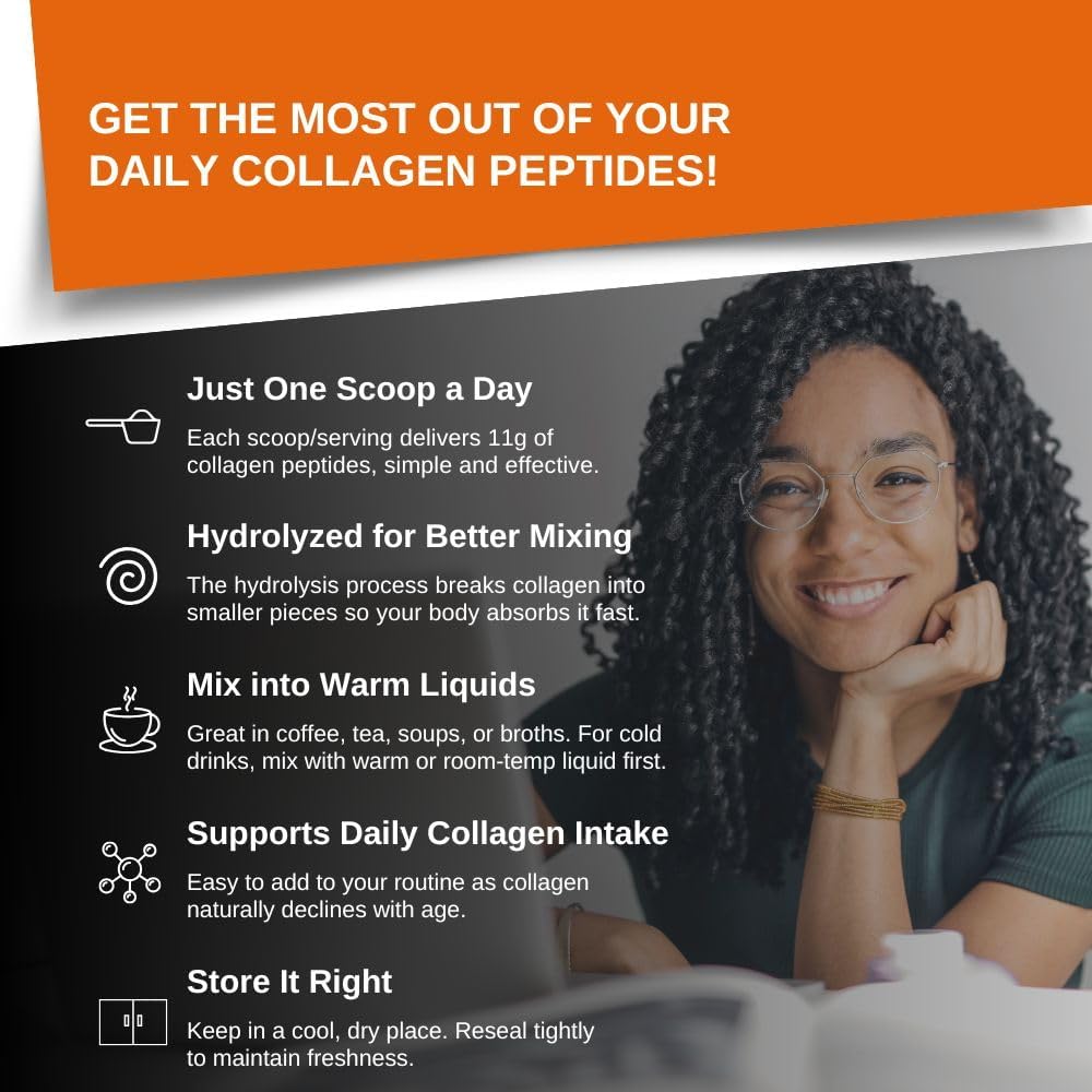 Intelligent Labs Hydrolyzed Type 1 and 3 Collagen Peptide Granules, Collagen Powder Unflavored, Keto and Paleo-Friendly, Third-Party Verified For Purity, 11g per Serving, 30 Servings a Pouch 5