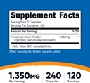 Nutricost Fenugreek Seed 1350mg, 240 Capsules - Gluten Free, Non-GMO, 675mg Per Capsule 3