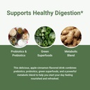 ACTIVATEDYOU Morning Complete Daily Wellness Drink (Apple Cinnamon) Nighttime Complete (Raspberry Lemonade) with Prebiotics, Probiotics, and Green Superfoods, 30 Servings 6