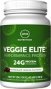 MRM Nutrition Veggie Elite Performance Protein | Chocolate Mocha Flavored| Plant-Based Protein| Easy to Digest | with BCAAs| Vegan + Gluten-Free | Clinically Tested| Digestive enzymes | 30 Servings 2