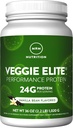 MRM Nutrition Veggie Elite Performance Protein | Chocolate Mocha Flavored| Plant-Based Protein| Easy to Digest | with BCAAs| Vegan + Gluten-Free | Clinically Tested| Digestive enzymes | 30 Servings 5