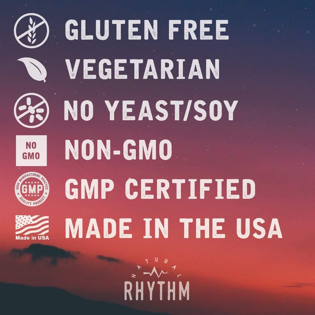 Natural Rhythm CoQ10-ZEN (Coenzyme Q10 + L-Carnitine + L-Theanine) - 30 Capsules 6