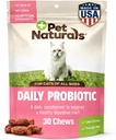 Pet Naturals Daily Probiotic for Cats, 30 Chews - Digestive and Immune Support Supplement for Cats 2