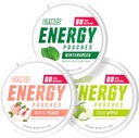 Grinds Energy Pouches - Natural Caffeine Pouches - Contains B-Vitamins, Sugar-Free, & 0 Calories - 80mg of Caffeine in Each Pouch - Wintergreen, Peach, & Sour Apple - 3 Pack, 15 Pouches Per Can 2