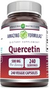 Amazing Formulas Quercetin 500mg Veggie Capsules Supplement | Non-GMO | Gluten Free | Supports Overall Health & Well Being (240 Count) 2