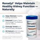 Renadyl Kidney Probiotic Supplement | Urea, Creatinine, & Uric Acid Support | 45 Billion CFUs | Clinically Tested, Non-GMO, & Made in USA, 60 Capsules (1 Bottle, 1 Month Supply) 3
