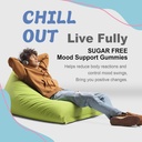 Sugar Free Ashwagandha Calm Gummies with L-Theanine, Vitamin D3, Vegan Omega 3, CoQ10 & Rhodiola Rosea for Women Men, Natural Relax Calming Mood Supplement, Strawberry Flavor, Vegan, 60 Filled Gummies 5