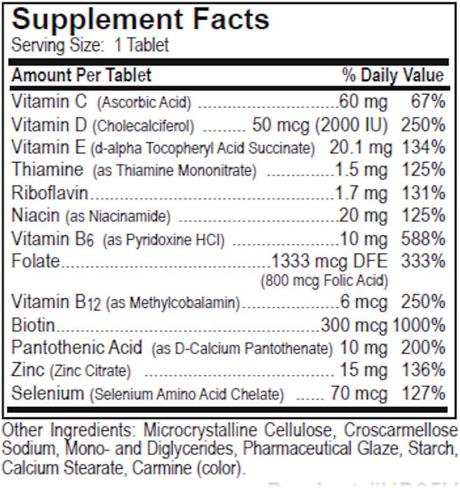 Dialyvite 800 Ultra D Multi-Vitamin Value Bottle - 180 Tablets 4