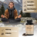 Organic Himalayan Shilajit Resin Extract - 1000mg Max Potency, Lab Tested Pure Shilajit for Men & Women, 85+ Trace Minerals Fulvic Acid, Immune Support, Energy, Cognition, 2 Month Supply, 120 Capsules 4