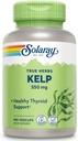 Solaray Kelp 550 mg with Folic Acid for Healthy Thyroid Function, Energy & Metabolism Support | Non-GMO | 180 VegCaps 2