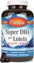Carlson - Super DHA Plus Lutein, 1000 mg DHA + 20 mg Lutein, 120 Softgels 6